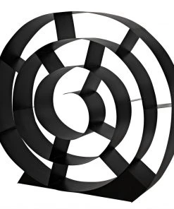 HOME OFFICE Noir James Metal Shelving, Black Metal