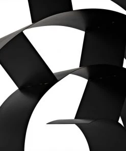 HOME OFFICE Noir James Metal Shelving, Black Metal