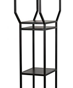 Noir Downtown B Bookcase, Black Metal 16 Noir Downtown B Bookcase, Black Metal