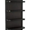 HOME OFFICE Noir Dido Bookcase, Black Metal 2 HOME OFFICE Noir Dido Bookcase, Black Metal