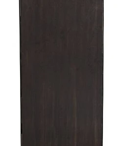 HOME OFFICE Noir Dido Bookcase, Black Metal