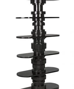 Noir Ladera Bookcase, Pale