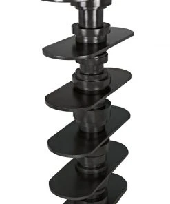 Noir Ladera Bookcase, Pale