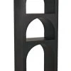 Noir Aqueduct Bookcase, A, Black Metal 2 Noir Aqueduct Bookcase, A, Black Metal