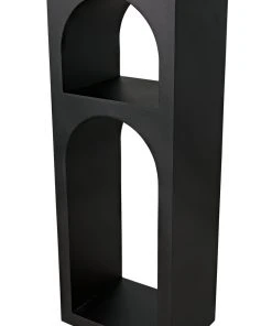 HOME OFFICE Noir Aqueduct Bookcase, B, Black Metal 21 HOME OFFICE Noir Aqueduct Bookcase, B, Black Metal