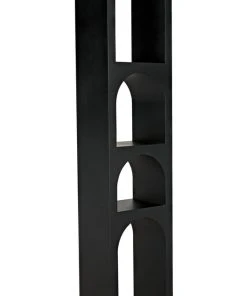 HOME OFFICE Noir Aqueduct Bookcase, B, Black Metal 15 HOME OFFICE Noir Aqueduct Bookcase, B, Black Metal