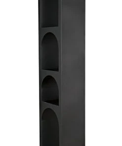 HOME OFFICE Noir Aqueduct Bookcase, B, Black Metal 18 HOME OFFICE Noir Aqueduct Bookcase, B, Black Metal