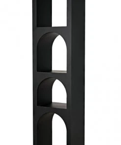 HOME OFFICE Noir Aqueduct Bookcase, B, Black Metal 19 HOME OFFICE Noir Aqueduct Bookcase, B, Black Metal