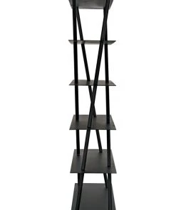 HOME OFFICE Noir Siddhartha Bookcase, Black Metal 18 HOME OFFICE Noir Siddhartha Bookcase, Black Metal