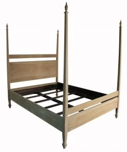 Noir Venice Weathered Bed