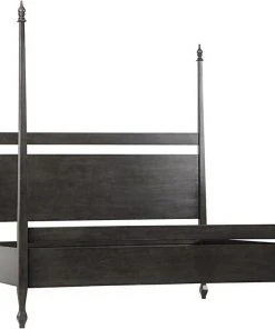 Noir Venice Bed, Eastern King, Pale BEDROOM