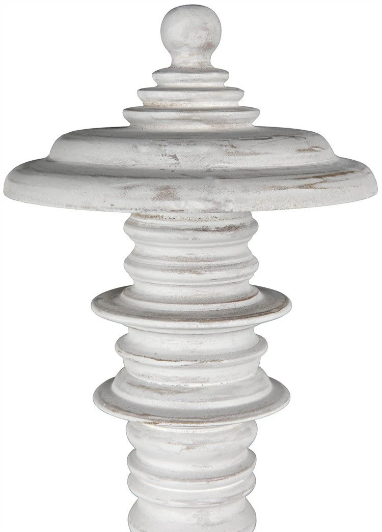 BEDROOM Noir Ferret Bed, Eastern King, White Wash 12 BEDROOM Noir Ferret Bed, Eastern King, White Wash