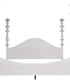 Noir Ferret Hand Rubbed Black Bed BEDROOM