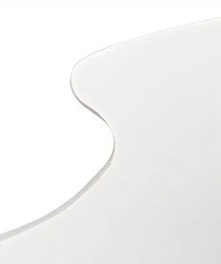 BEDROOM Noir Douglas Bed, Eastern King, White Washed