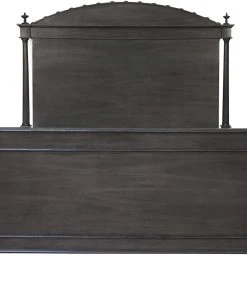 BEDROOM Noir Owen Bed, Eastern King, Pale