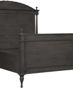 Noir Owen Bed, Queen, Pale BEDROOM