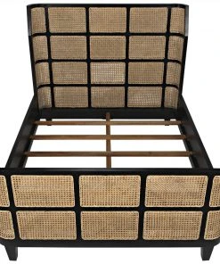 Noir Porto Bed, Queen, Hand Rubbed Black BEDROOM 14 Noir Porto Bed, Queen, Hand Rubbed Black BEDROOM