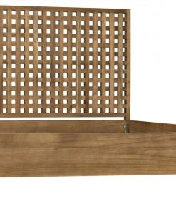 BEDROOM Noir Quinnton Bed, Queen, Teak