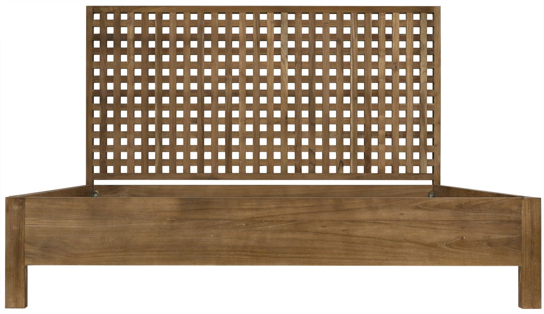 BEDROOM Noir Quinnton Bed, Queen, Teak 5 BEDROOM Noir Quinnton Bed, Queen, Teak