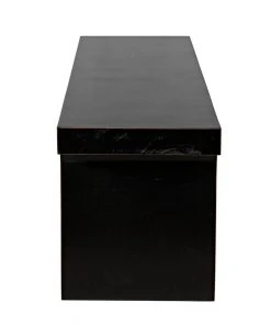 Benches, Ottomans & Poufs Noir Kir Bench, Hand Rubbed Black 20 Benches, Ottomans & Poufs Noir Kir Bench, Hand Rubbed Black