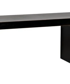 Benches, Ottomans & Poufs Noir Kir Bench, Hand Rubbed Black