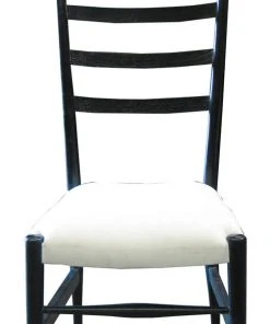 Noir Ladder Chair, Hand Rubbed Black DINING ROOM