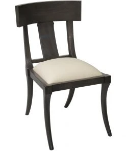 DINING ROOM Noir QS Athena Side Chair, Pale