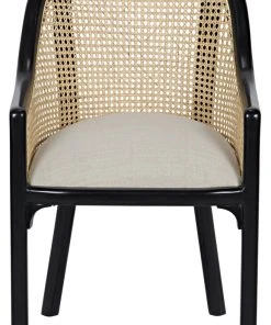 DINING ROOM Noir Gaston Chair, Hand Rubbed Black