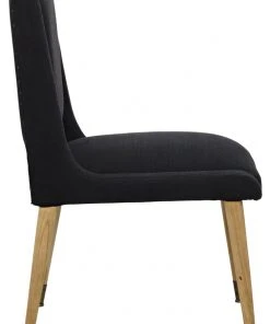 DINING ROOM Noir Lino Dining Chair, Teak 8 DINING ROOM Noir Lino Dining Chair, Teak