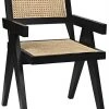 Noir Jude Chair With Caning, Black DINING ROOM 2 Noir Jude Chair With Caning, Black DINING ROOM