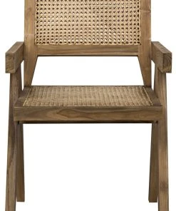 Noir QS Jude Chair, Teak With Caning