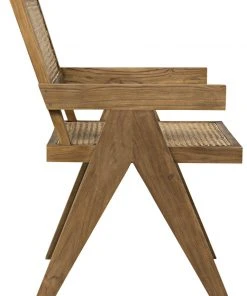 Noir QS Jude Chair, Teak With Caning