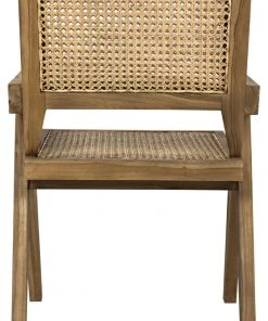 Noir QS Jude Chair, Teak With Caning