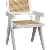 DINING ROOM Noir Jude Chair With Caning, White Wash