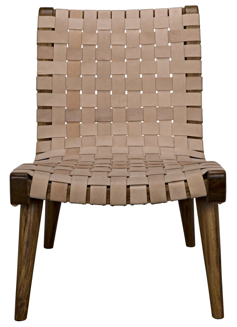 Noir Cohen Chair, Teak And Leather 4 Noir Cohen Chair, Teak And Leather