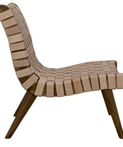 Noir Cohen Chair, Teak And Leather 13 Noir Cohen Chair, Teak And Leather