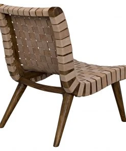 Noir Cohen Chair, Teak And Leather 14 Noir Cohen Chair, Teak And Leather