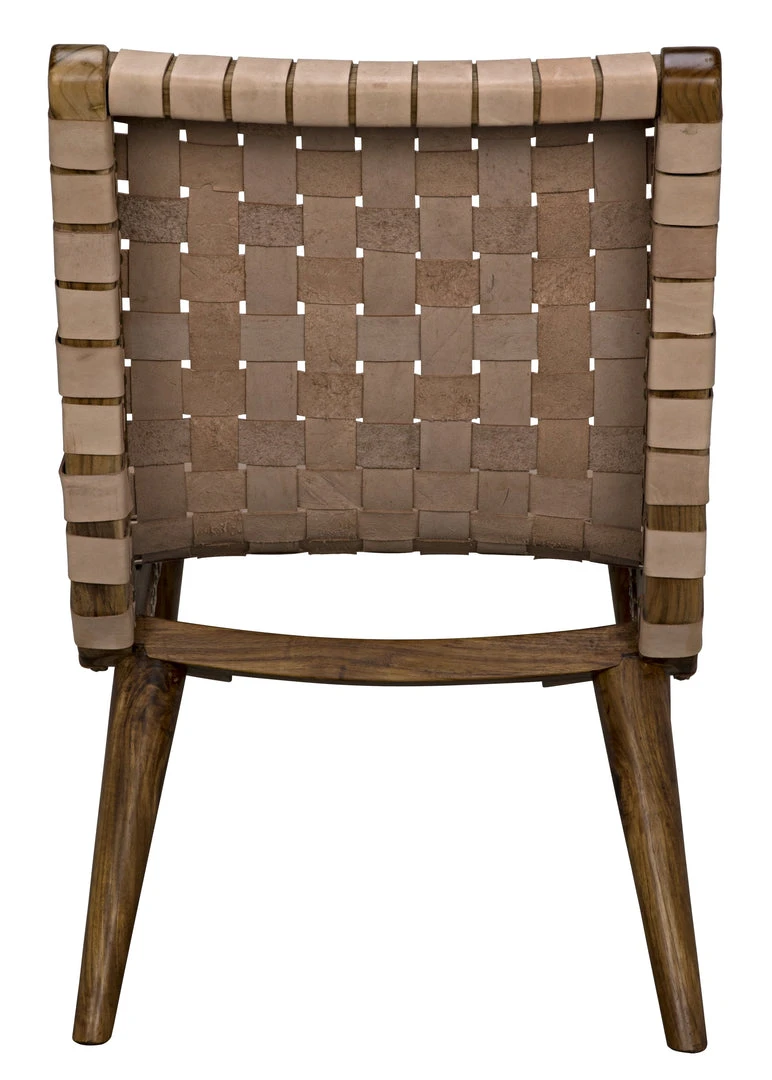 Noir Cohen Chair, Teak And Leather 7 Noir Cohen Chair, Teak And Leather