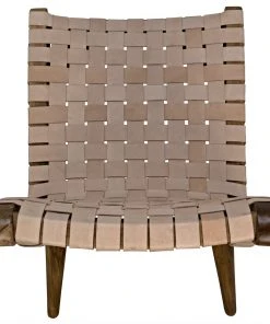 Noir Cohen Chair, Teak And Leather 16 Noir Cohen Chair, Teak And Leather