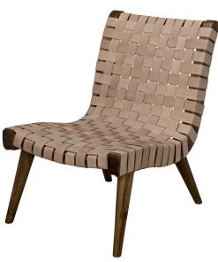 Noir Cohen Chair, Teak And Leather 17 Noir Cohen Chair, Teak And Leather