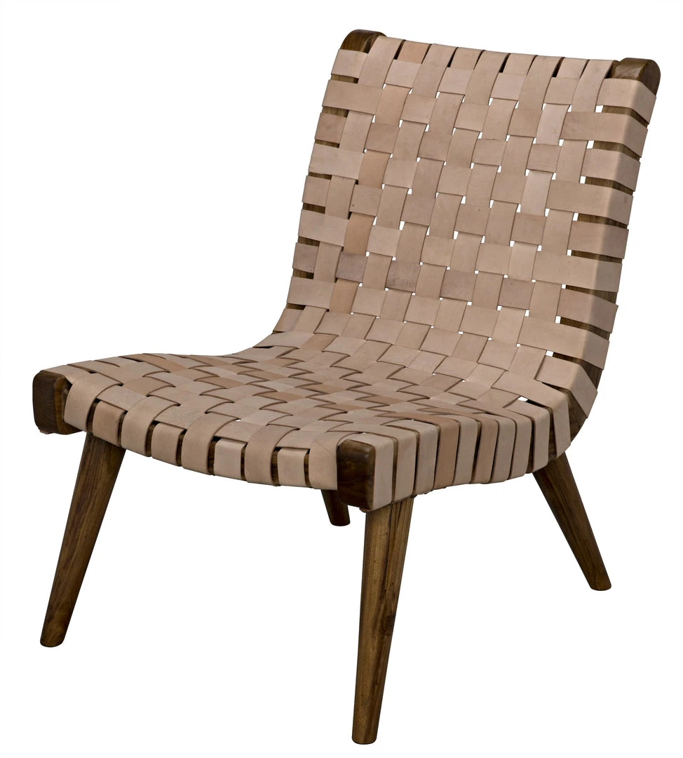 Noir Cohen Chair, Teak And Leather 9 Noir Cohen Chair, Teak And Leather