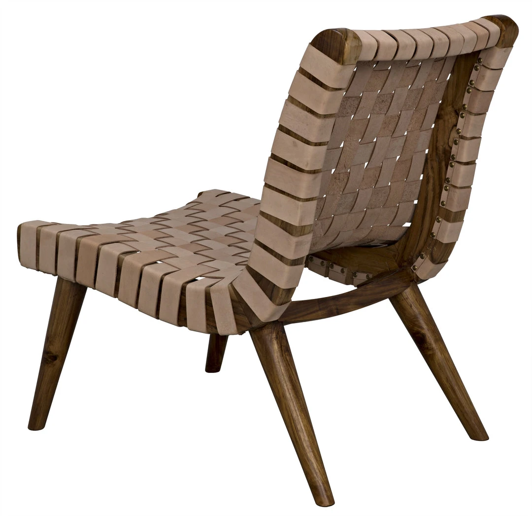 Noir Cohen Chair, Teak And Leather 10 Noir Cohen Chair, Teak And Leather