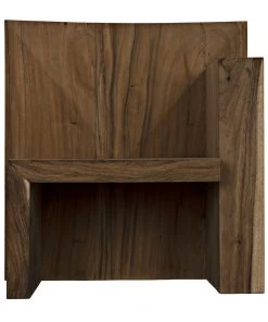 LIVING ROOM Noir Amun Chair, Munggur