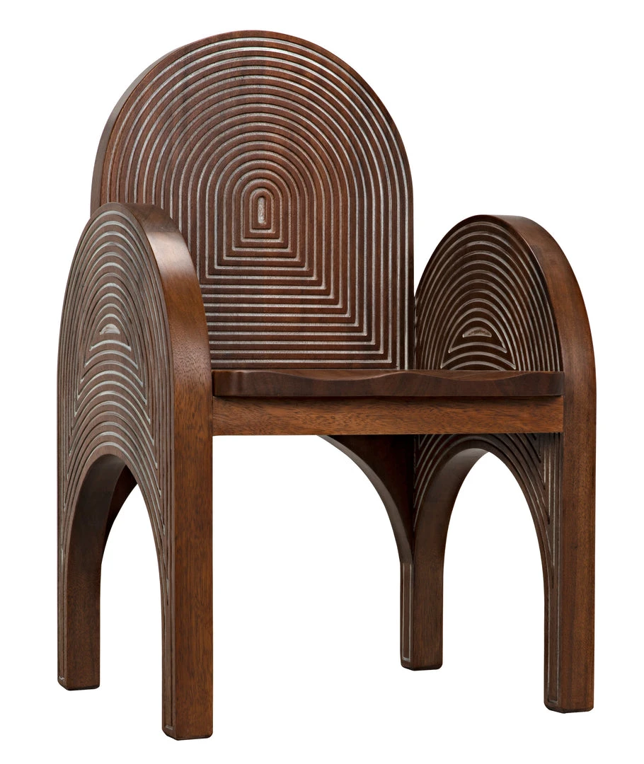 Noir Mars Chair, Dark Walnut With Details 7 Noir Mars Chair, Dark Walnut With Details