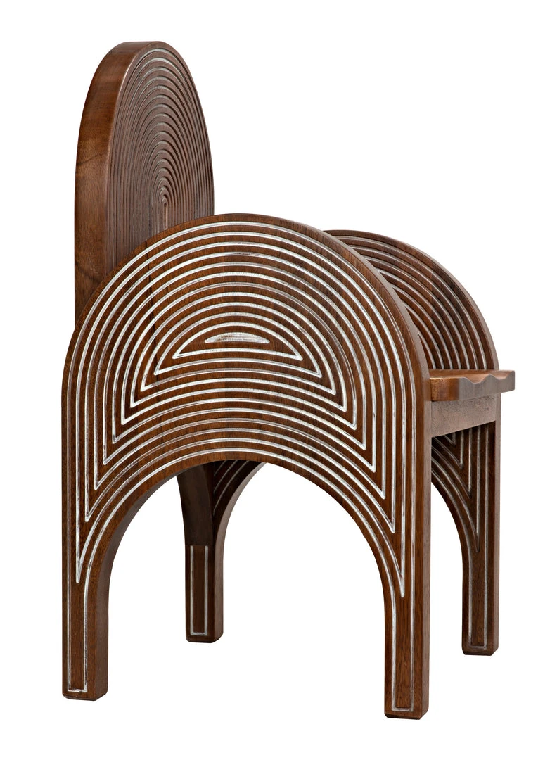 Noir Mars Chair, Dark Walnut With Details 10 Noir Mars Chair, Dark Walnut With Details