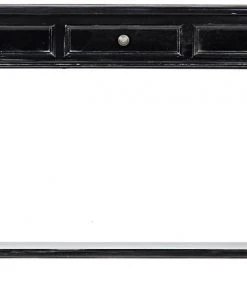 Noir Colonial Sofa Table, Black