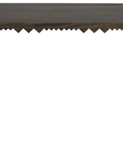 LIVING ROOM Noir Nelson Console, Ebony Walnut With White Detail