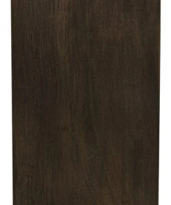 LIVING ROOM Noir Nelson Console, Ebony Walnut With White Detail