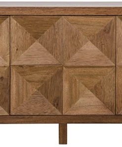 Noir QS Quadrant 3 Door Sideboard