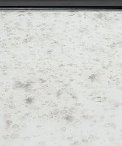 Noir Convention Sofa Table Black Metal And Antique Glass